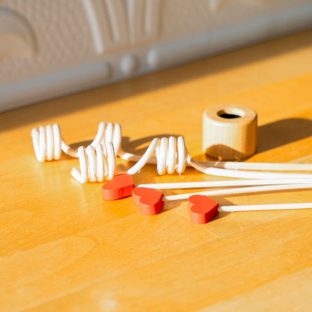 Wooden Heart Reed Bouquet Diffuser