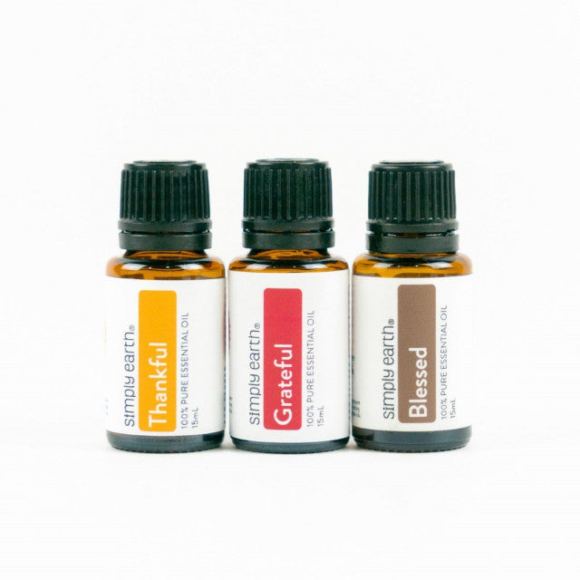 Grateful Thankful Blessed Essential Oil Blend Set