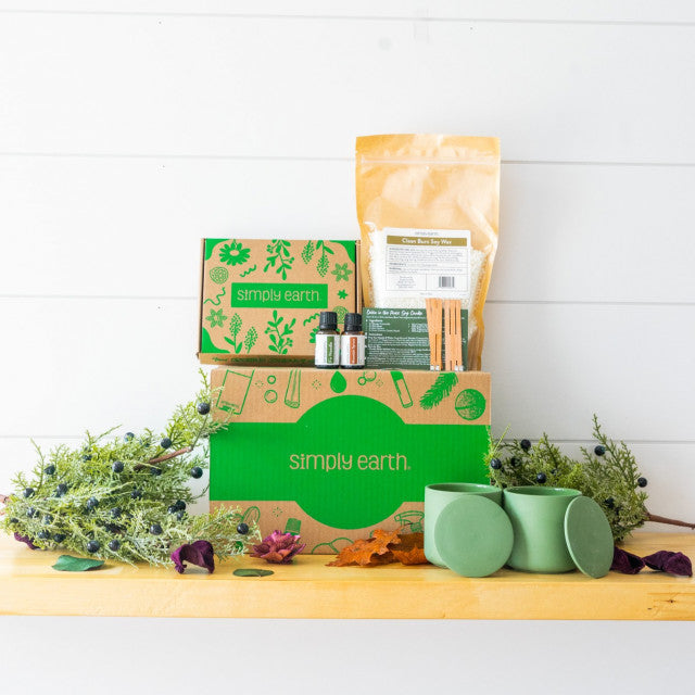DIY Cabin in the Pines Soy Candle Kit
