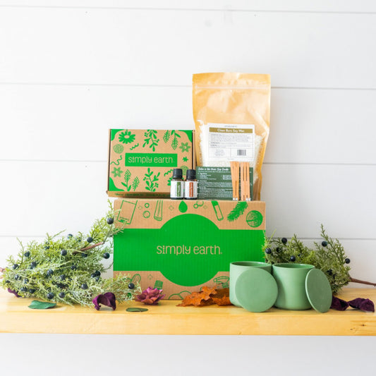 DIY Cabin in the Pines Soy Candle Kit