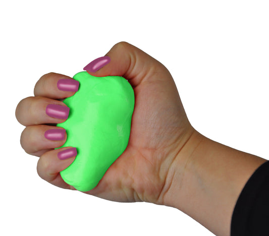 Squeeze 4 Strength 1 lb. Hand Therapy Putty Green Med