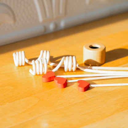 Wooden Heart Reed Bouquet Diffuser