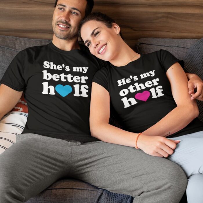 Best Halves Couple T-Shirt