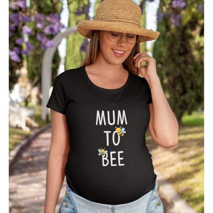 Pregnancy Maternity T-Shirt Printed Mum To Bee