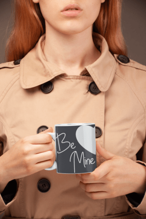 Be Mine Heart Coffee Mug