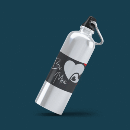 Girlfriend Wife Be Mine Love Stainless Steel Sipper Water Bottle - 600 ml