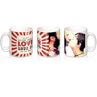 Personalized All You Need is Love Mug