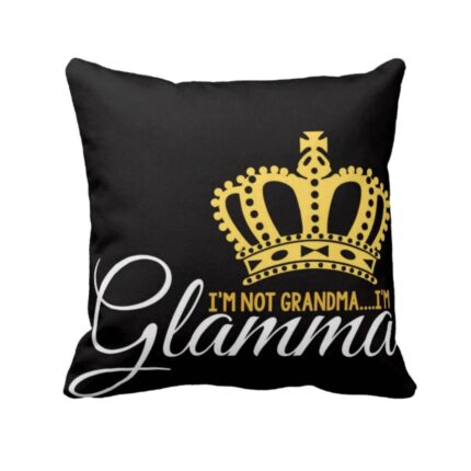 Glam Queen Grandma Cushion Cover