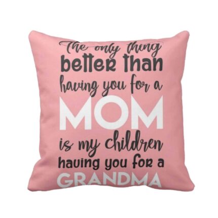Best Grandma Mom Cushion Cover