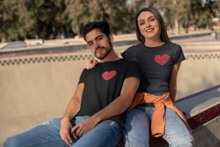 His Her Couple T-shirt