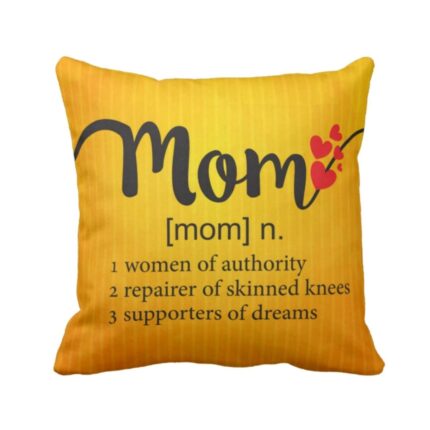 Meaning of Mom Cushion Cover