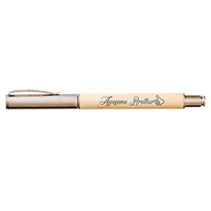 TheYaYaCafe Rakhi Gifts Awesome Brother Printed Handmade Wooden Pen