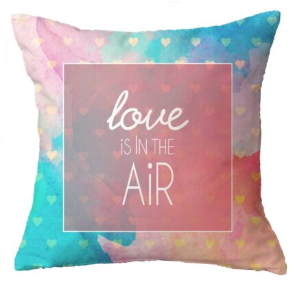 Personalized Love is in the Air Cushion Cover