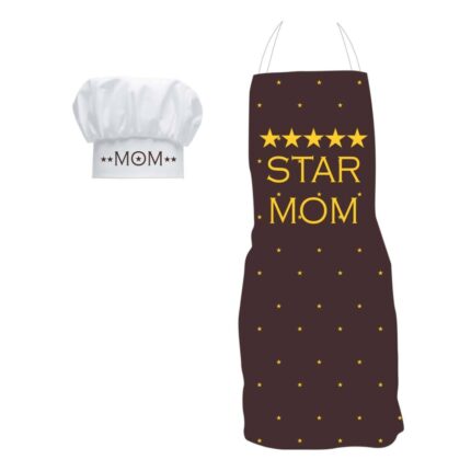 Gifts for Mom 5 Star Mom Apron