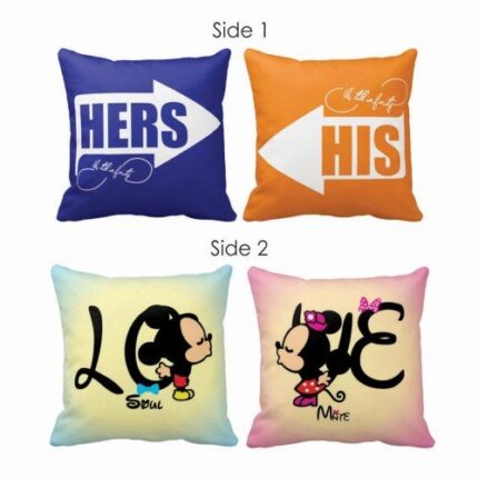 Cotton 200TC Cushion Cover (12X12 Inch Multicolour)