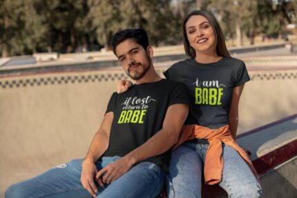 If Lost Return To Babe Couple T-shirt