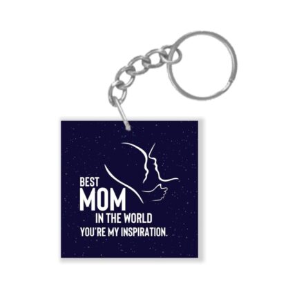 Best Mom in The World KeyChain (Copy)
