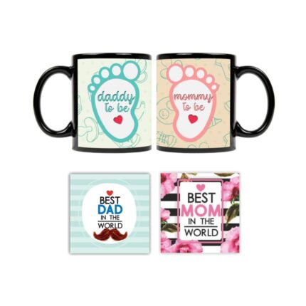 To Be Mommy Daddy Couple Coffee Mug
