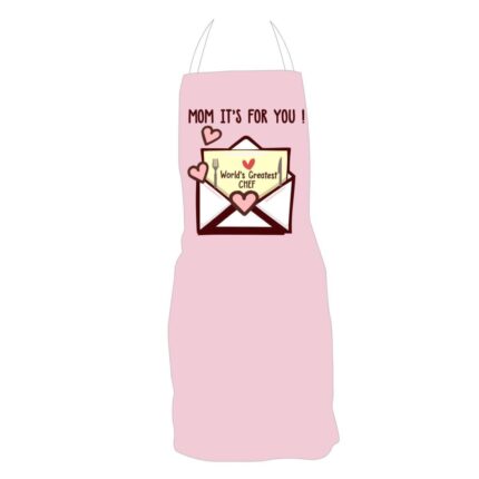 World Greatest Chef Mom Apron