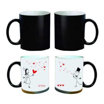Blown Away By Love Lover Couple Mugs