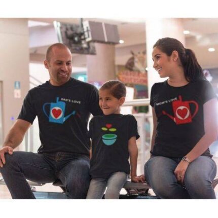 Cute Love Garden Family T shirts