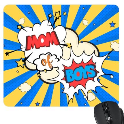 Mom Of Boys Mousepad