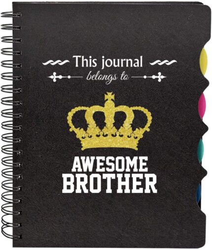 Awesome Brother Printed Notebook