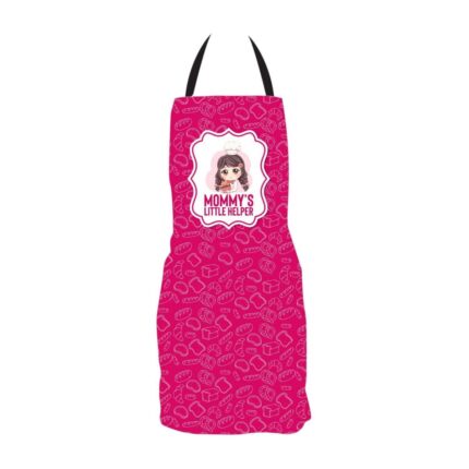 Gift for Kids Kitchen Chef Apron Mommy's Little Helper - 3-7 Y