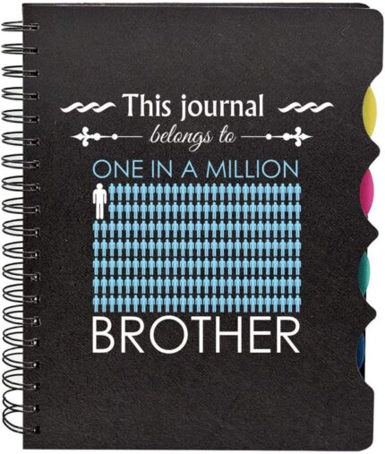One in A Million Brother Printed Notebook