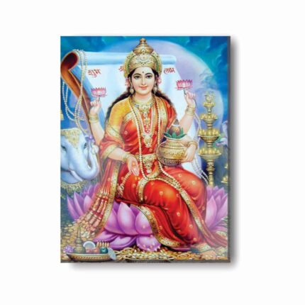 Auspicious Goddess Lakshmi Canvas Frame