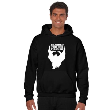 Bearded for Her Pleasure Printed Sweatshirt