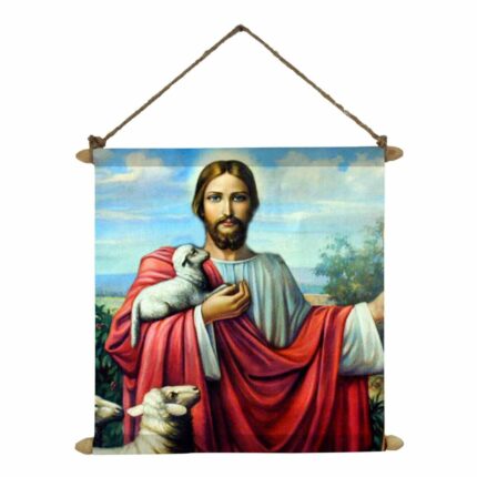 Benevolent Lord Jesus Canvas Scroll
