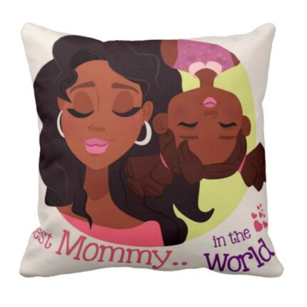 Best Mummy in the World Cushion Cover from Daughter