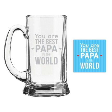 Best Papa Beer Mug