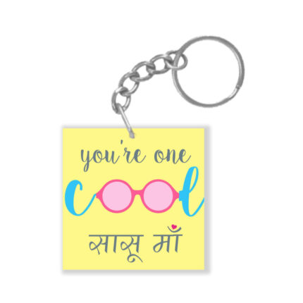 Cool Sasu Maa Key Chain for Mother-in-Law
