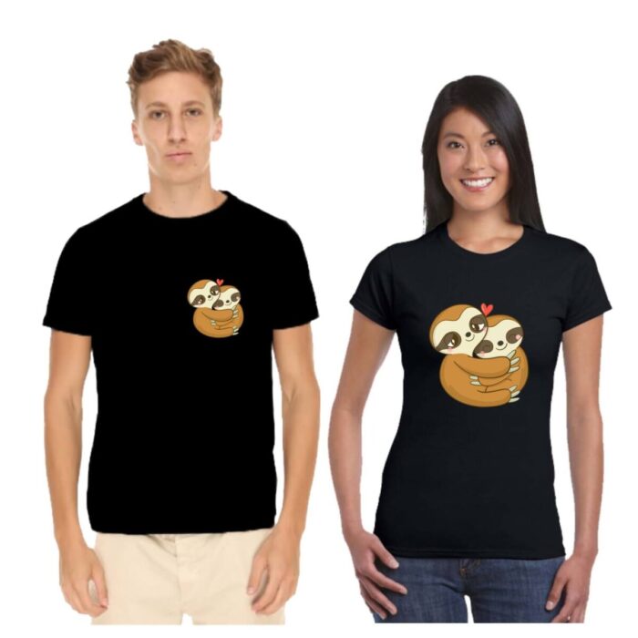 Cute Squirrel Love Couple T-shirt