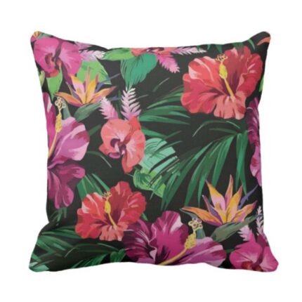 Digital Floral Cushion Cover