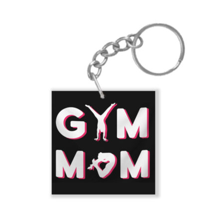 Gym Mom Keychain