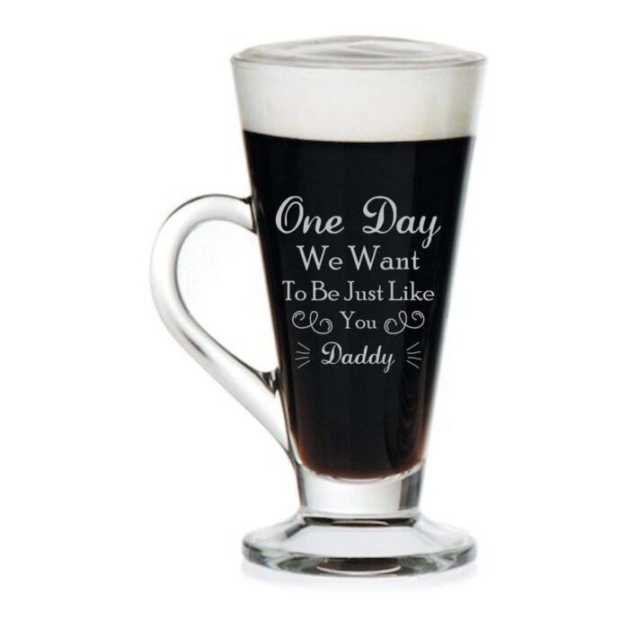 fathers Day Gifts Just Like You Daddy Engraved Tea mug