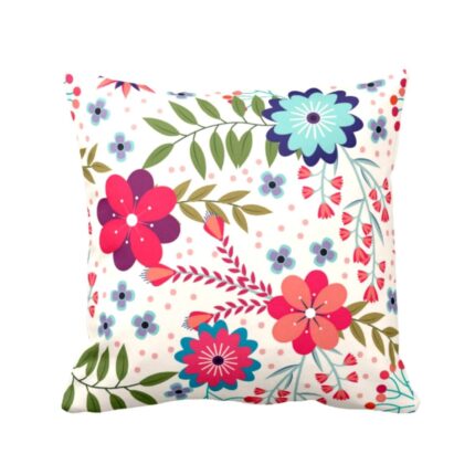 Well-Formed Floral Flowers Printed Cushion Covers