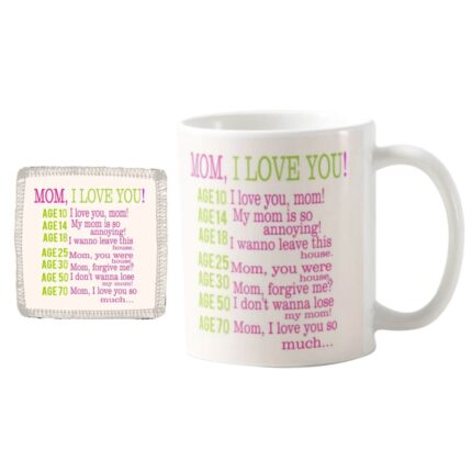 Love You Mom Coffee Mug