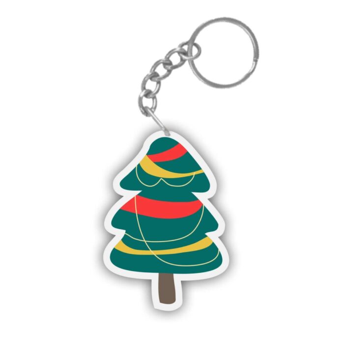 Merry Christmas Tree Shaped