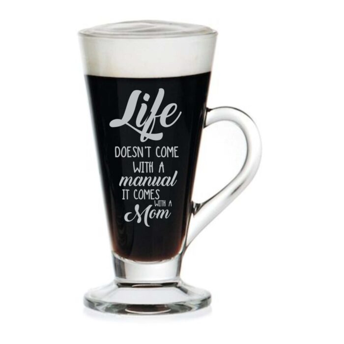 Mom My Lifeline Engraved Tea Mug