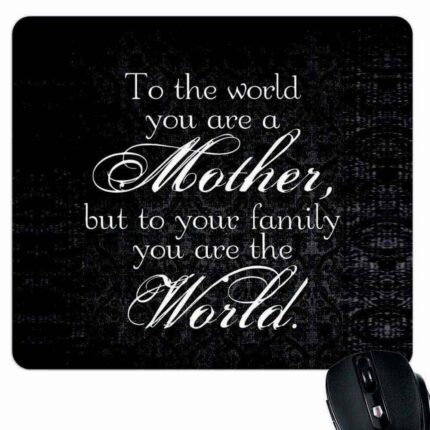 Mother My World Mouse Pad