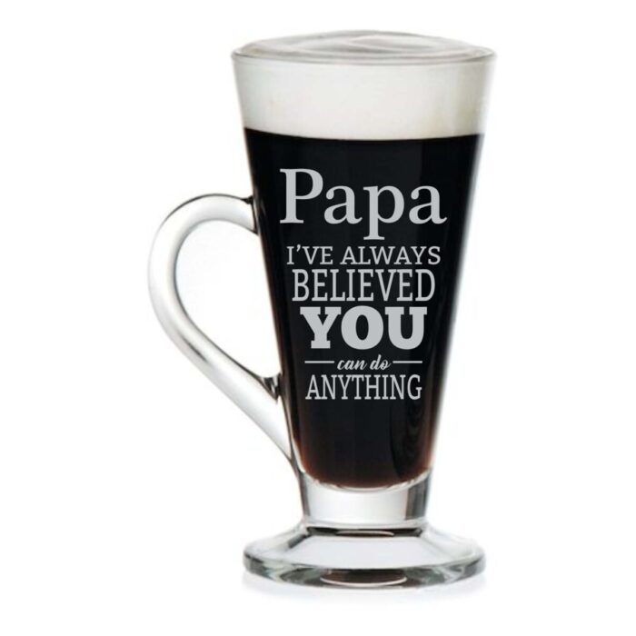Papa You Can Do Anything Engraved Tea Mug