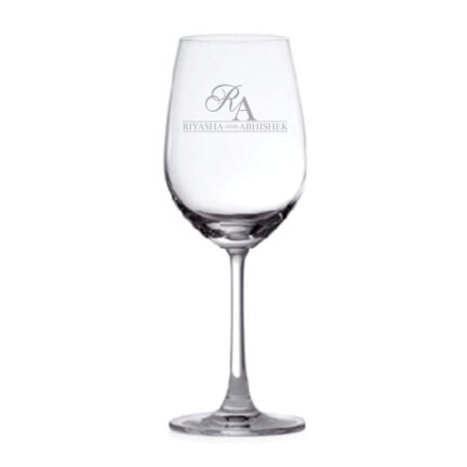 Personalized Engraved  Wine Glass