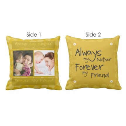 Personalized Forever My Friend Double Side Printed Cushion Cover
