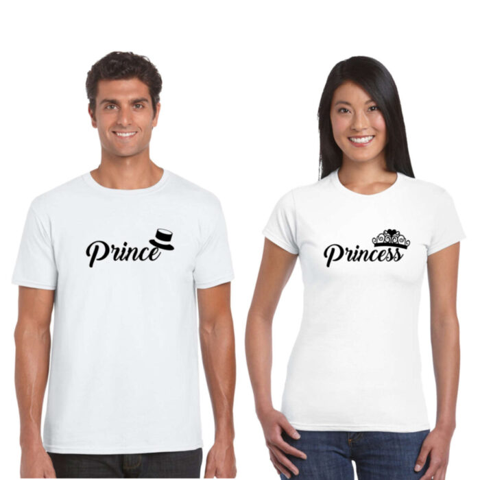 Prince Princess Couple T-Shirt