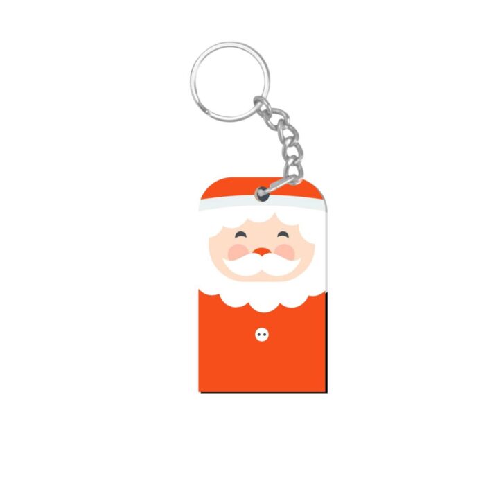Santa Claus Christmas keychain