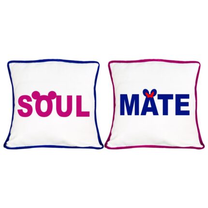 Soulmate Mickey Minnie Couple Cushion Covers